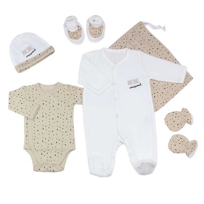 Kit naissance - Bébé craquant (6 pieces) TROIS KILOS SEPT
