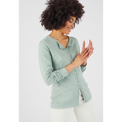 Cardigan fantaisie fibres viscose Lenzing(TM) DAMART