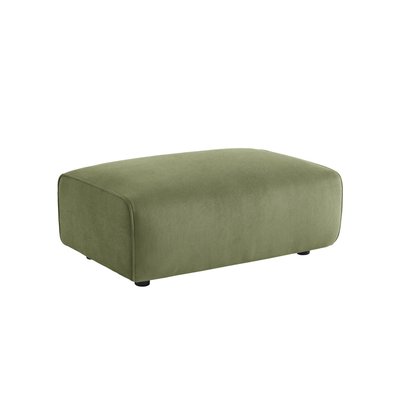 Pouf, repose-pieds pour canapé 3 places Wallas velours côtelé WALLAS SWEEEK