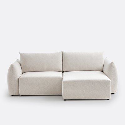 Canapé d'angle convertible, tissu texturé, Edith LA REDOUTE INTERIEURS