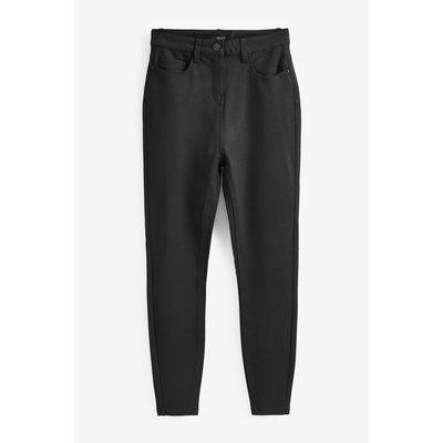 Pantalon coupe slim en maille point de rome NEXT