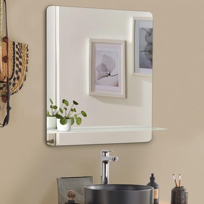 Miroir rectangulaire avec tablette SORRENTO MOB IN