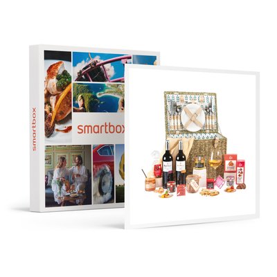 Coffret Le Déjeuner sur l'herbe : délices sucrées et salées et vins livrés à domicile- SMARTBOX - Coffret Cadeau Gastronomie SMARTBOX