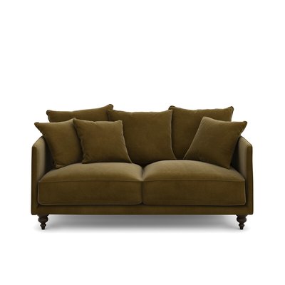 Canapé compact velours, Lazare AM.PM
