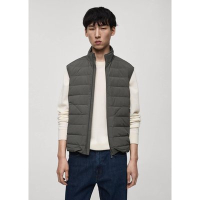 Gilet matelassé rembourrage duvet et plumes MANGO MAN