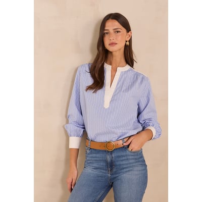 Blouse rayée à manches longues MANAELLE Maison 123