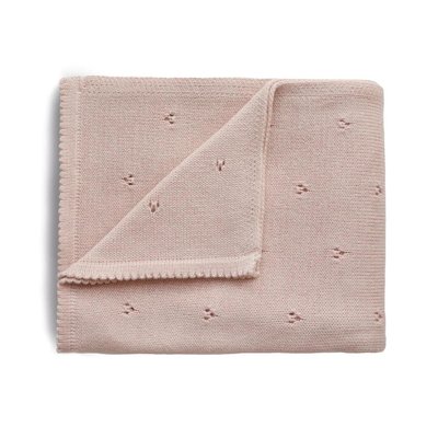 Couverture Pointelle en coton bio MUSHIE