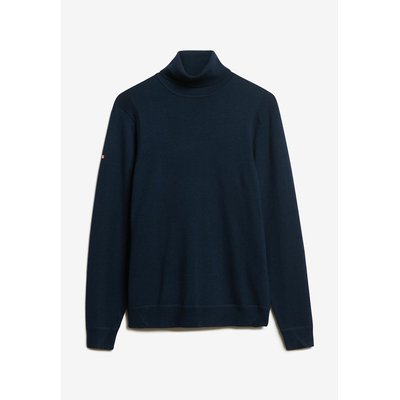Merino Wool Mix Jumper with Turtleneck SUPERDRY