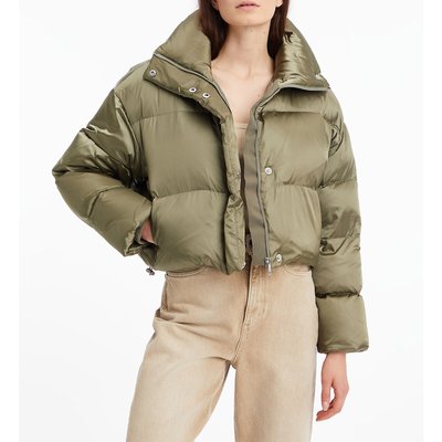 Winter Short Padded Jacket with Zip Fastening CALVIN KLEIN