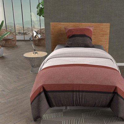 Parure de lit Stripe SOLEIL D OCRE