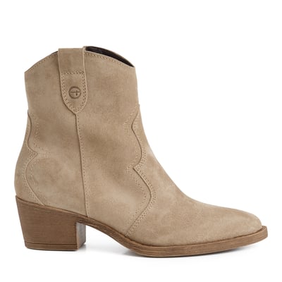 Bottines santiags en cuir TAMARIS