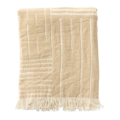 Plaid Stefano - Beige, 140x180 cm DUTCH DECOR