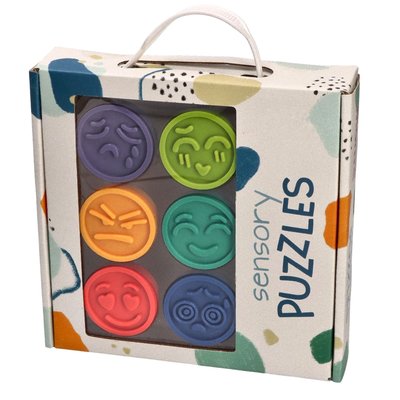 Jouet d'éveil Montessori – Puzzles sensoriels émotions SENSO SEVIRA KIDS