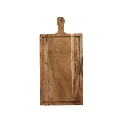 Planche à découper en bois d'acacia 52x25cm NOVASTYL