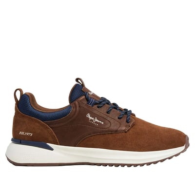 Bampton - Baskets En Daim Avec Détails En Cuir PEPE JEANS