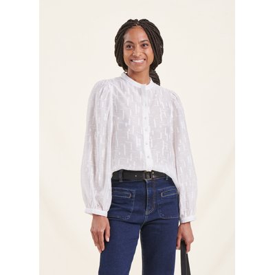 Chemise en voile col mao LA FEE MARABOUTEE