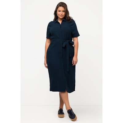 Robe midi en mousseline de coton bio avec ULLA POPKEN