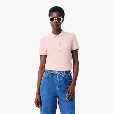 Polo L.12.D slim fit en mini piqué stretch LACOSTE