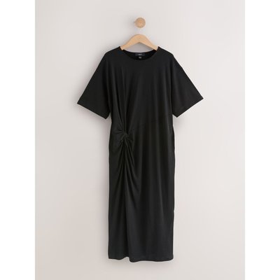 Robe t-shirt d'été en jersey torsadé NEXT