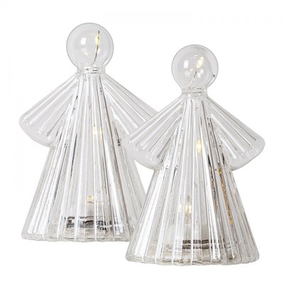 Lot de 2 anges LED Alberte SIRIUS