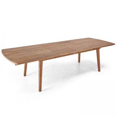 Table de jardin extensible en eucalyptus, CANET OVIALA