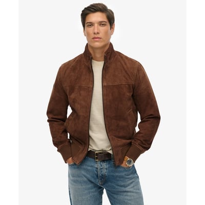 Veste en cuir Modern Sports SUPERDRY