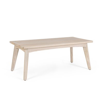 Table de basse rectangulaire en bois blanchi L115 - SHANNA HELLIN, DEPUIS 1862