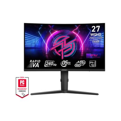 Ecran PC Gamer MPG 275CQRXF Incurvé 27'' Rapid VA MSI
