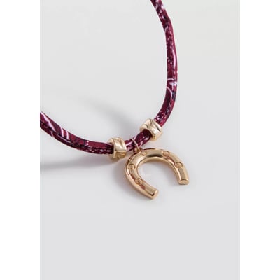 Collier combiné avec pendentif fer à cheval MANGO TEEN