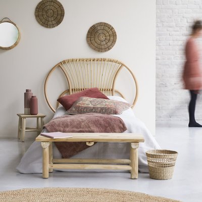 Tête de lit en rotin 120 cm LEONTIE TIKAMOON