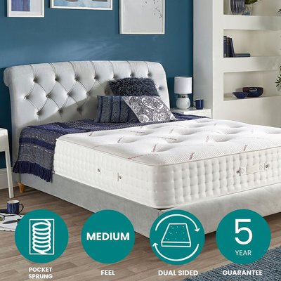 Aspire Advanced Temperature Control 1000 Pocket Spring Dual Sided Mattress ASPIRE