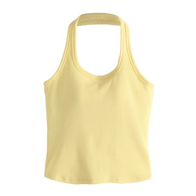 Haut dos nu en coton avec soutien-gorge NEXT