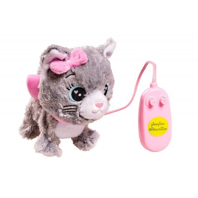Peluche filoguidée chat -  Moustache marche avec moi PIOUPIOU ET MERVEILLES