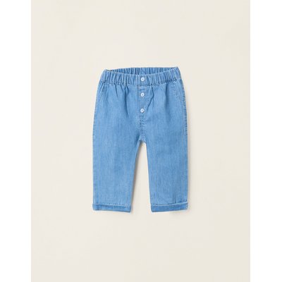 Pantalon en Jean Léger en Coton ZIPPY