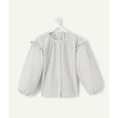 Chemise rayée à manches longues TAPE A L'OEIL