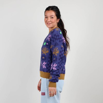 Pull jacquard oversize PACIFIC OXBOW