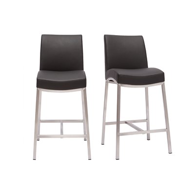 Tabourets de bar design H70 cm (lot de 2) OLLY MILIBOO