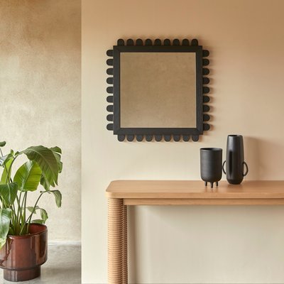 Miroir en mindi 75x75 cm LUCA TIKAMOON