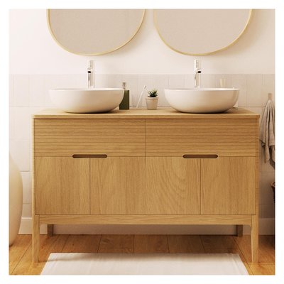 Meuble double+vasque ALASKA MOB IN