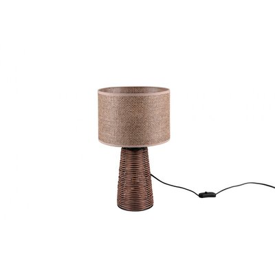 Lampe de table en rotin et jute STRAW TRIO