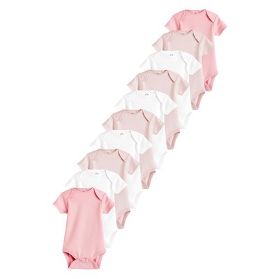Bodies bébé à manches courtes, lot de 10 NEXT