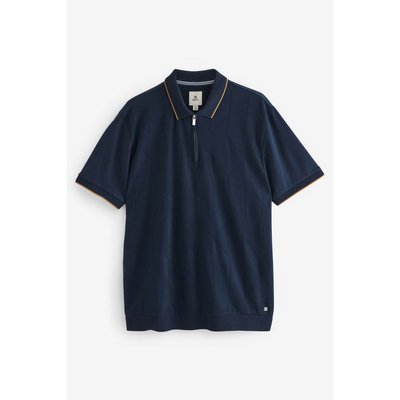 Polo  à col élégant zippé NEXT