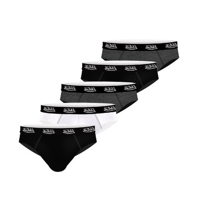 Lot De 5 Slips Coton Basic VON DUTCH