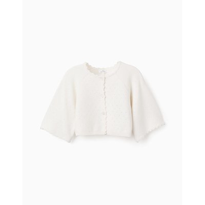 Boléro en Maille Ajourée avec Manches Kimono 'Cérémonie' ZIPPY