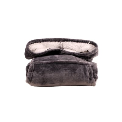 Sweat plaid ultra doux avec poche ORNAMI