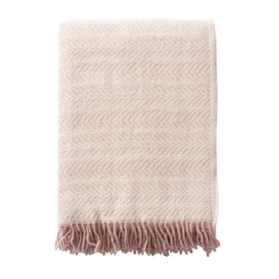 Plaid chaud laine agneau bio  Alm KLIPPAN