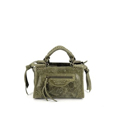 Mini-sac en cuir brossé POCKY OH MY BAG