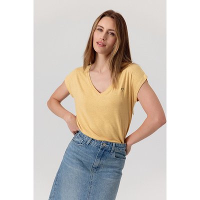 T-shirt coupe décontractée avec broderie poitrine LISON ARTLOVE