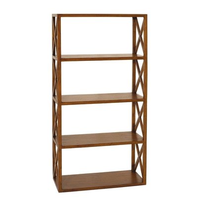 Étagère 4 niveaux 160cm bois mindi style exotique LOLA PIER IMPORT