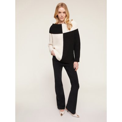 Pantalon flare en velours côtelé teinte unie MOTIVI